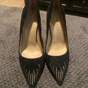 Antonio Melani Black heels. Gently used.